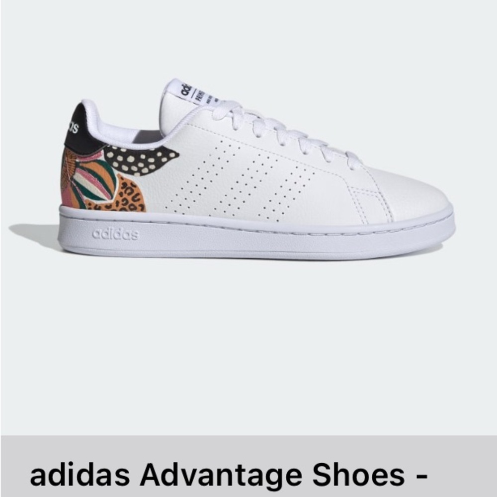 Adidas Advantage Sneakers with Abstract Print